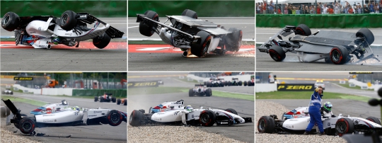 Ini kecelakaan maut Felipe Massa saat Grand Prix F1 Jerman