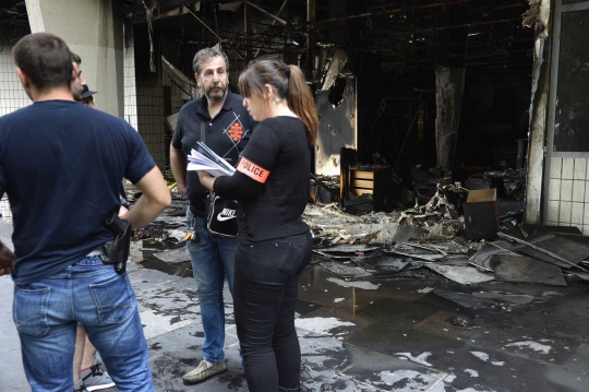 Kecam Israel, warga Prancis bakar toko-toko Yahudi di Sarcelles
