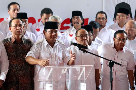 Prabowo tolak hasil Pilpres 2014