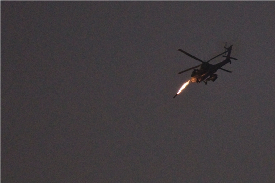 Ini helikopter Apache Israel yang telah tewaskan warga Gaza