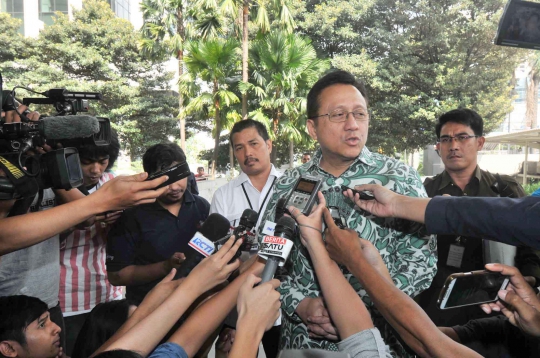 Irman Gusman bahas UU MD3 dengan pimpinan KPK