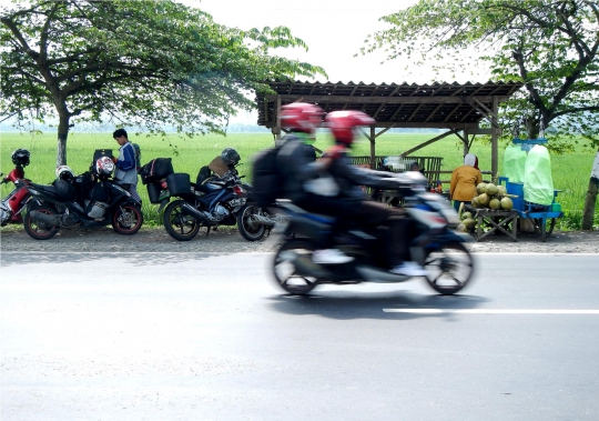 Tiket bus mahal, sepeda motor jadi primadona pemudik