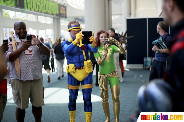 Foto : Uniknya festival cosplay di Comic-Con International 