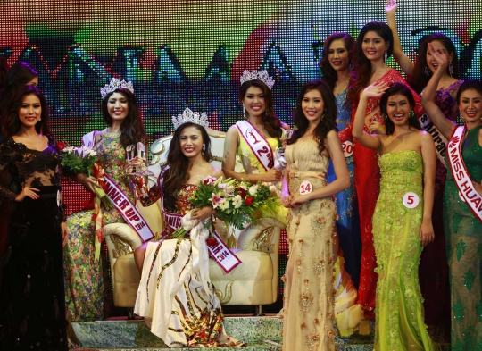 Mengenal Eaindra, gadis 20 tahun peraih Miss Myanmar 2014