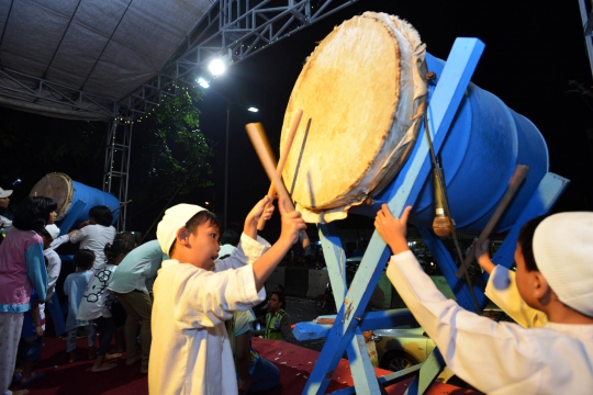 Festival bedug di Tanah Abang sambut Idul Fitri 1435 H
