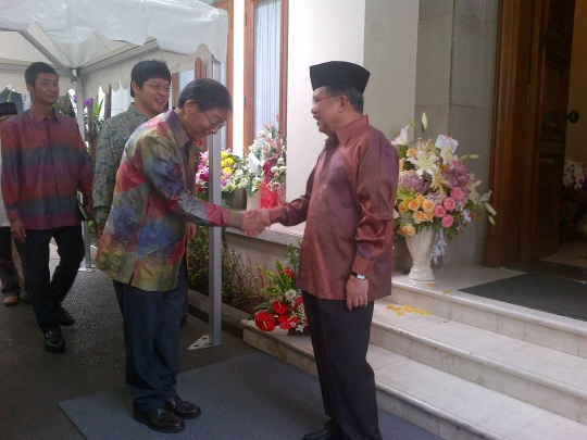 Rayakan Idul Fitri, Jusuf Kalla gelar open house