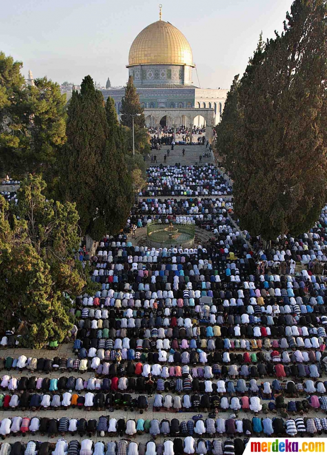 Foto : Seruan takbir berkumandang di berbagai belahan 
