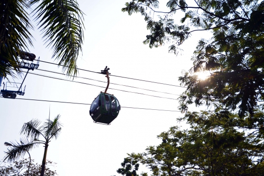 Libur lebaran, gondola jadi wahana favorit pengunjung Ancol