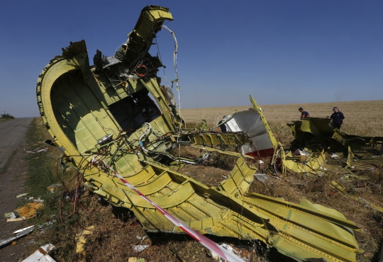 Para pakar ahli selidiki lokasi jatuhnya MH17 di Donetsk