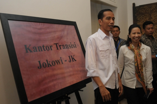 Jokowi saat resmikan Rumah Transisi di Menteng