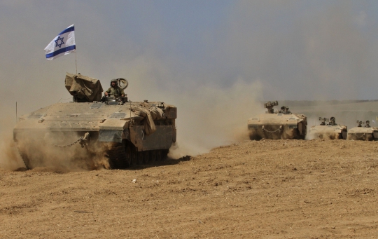 Begini tingkah tentara Israel usai bombardir Gaza
