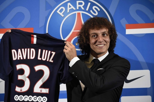 PSG perkenalkan David Luiz, bek termahal dunia