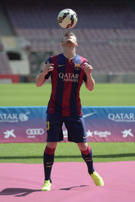 Thomas Vermaelen resmi berseragam Barcelona