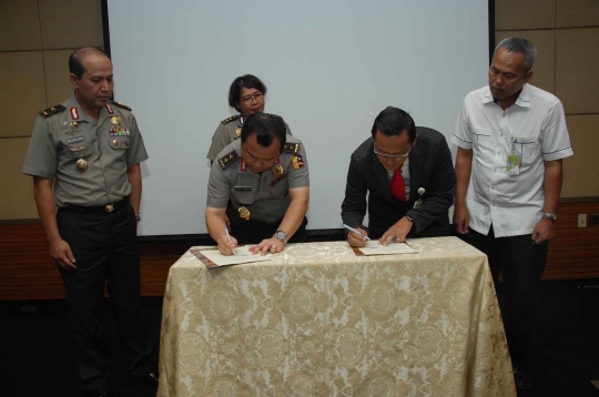 Polri dan Pertamina tandatangani MoU pelatihan public speaking