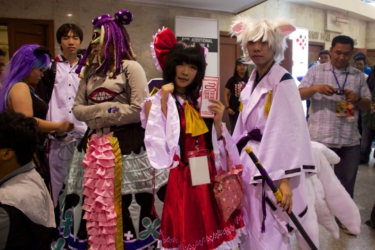 Uniknya festival cosplay AFAID 2014 di Senayan