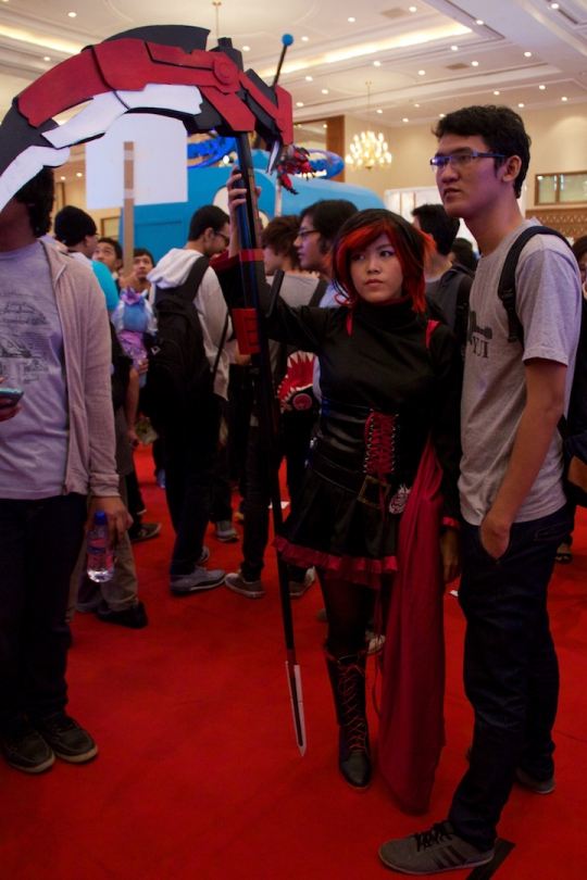 Uniknya festival cosplay AFAID 2014 di Senayan