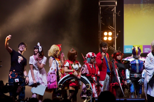 Uniknya festival cosplay AFAID 2014 di Senayan