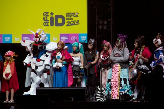 Uniknya festival cosplay AFAID 2014 di Senayan