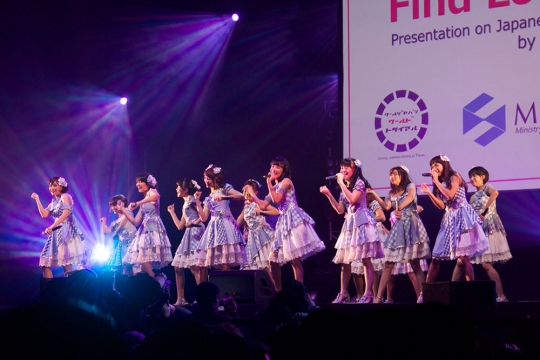 Penampilan JKT48 di AFAID 2014