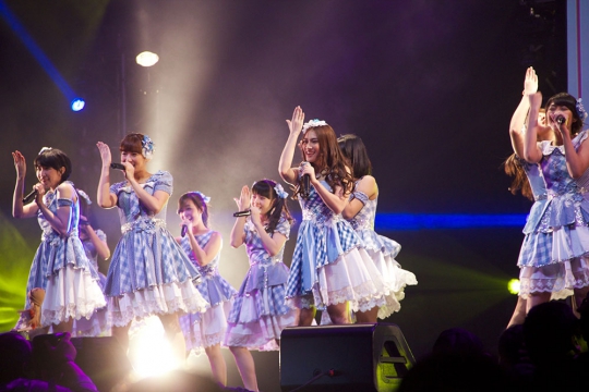 Penampilan JKT48 di AFAID 2014