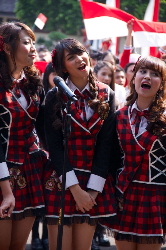 Perayaan tujuh belasan ala JKT48 dan fans