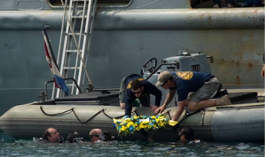 Penyelamatan kapal perang USS Houston di Selat Sunda