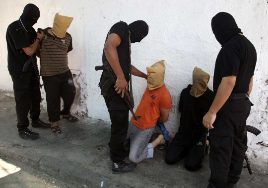 Hamas tembak mati warga Palestina yang jadi kaki tangan Israel