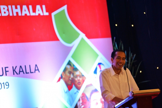 Jokowi-JK halal bihalal dengan relawan Jenggala