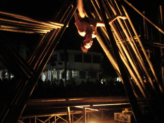 Seniman mancanegara buat 'Nyeni' Kediri di Art Island Festival