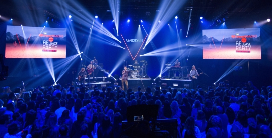 Luncurkan album baru, Maroon 5 gebrak panggung iHeartRadio