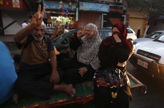 Perang berakhir, warga Gaza mulai kembali ke rumah