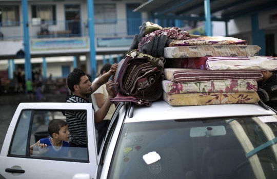 Perang berakhir, warga Gaza mulai kembali ke rumah