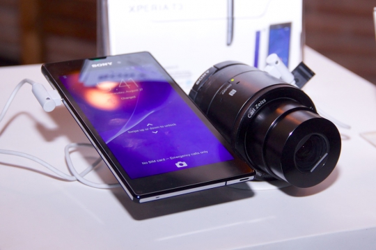 Sony luncurkan smartphone ramping canggih Xperia C3 dan T3