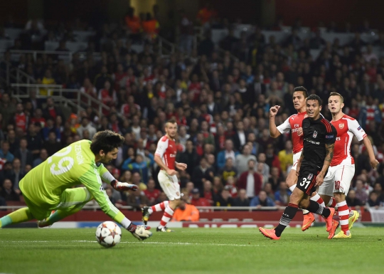 The Gunners bekuk Besiktas 1-0