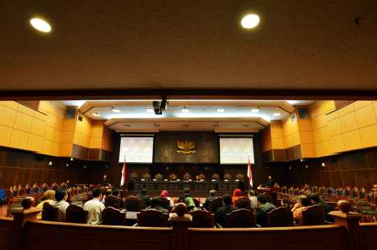 Sidang perdana uji materi UU MD3 di Mahkamah Konstitusi
