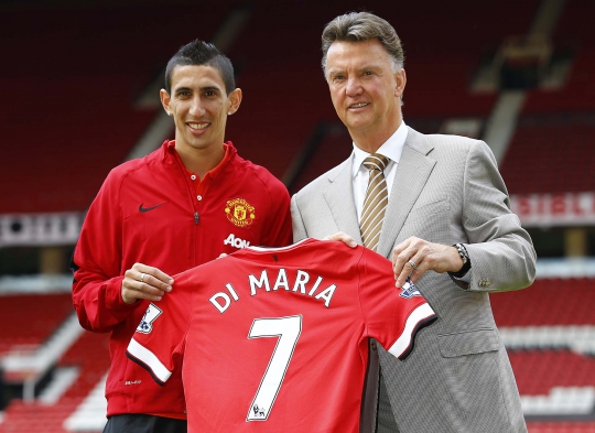 Bernomor punggung 7, Angel Di Maria resmi bergabung dengan MU