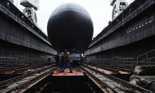 Rusia luncurkan kapal selam diesel-listrik Stary Oskol