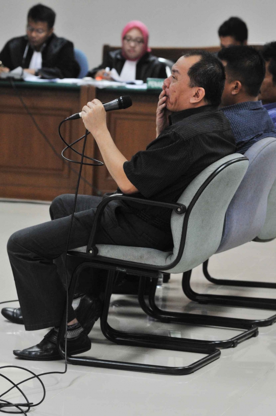 Kesaksian Roni Wijaya di sidang lanjutan Anas Urbaningrum