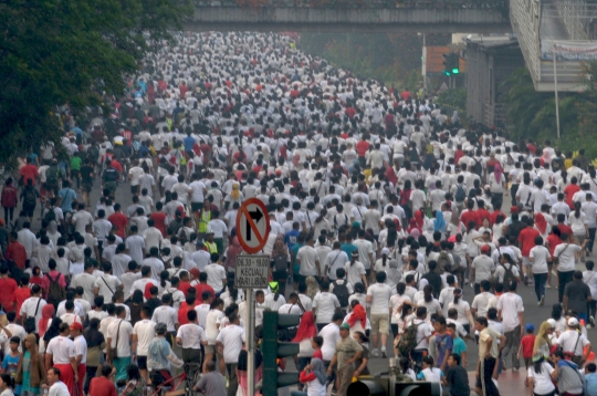 45 Ribu peserta padati Independence Day Run 2014