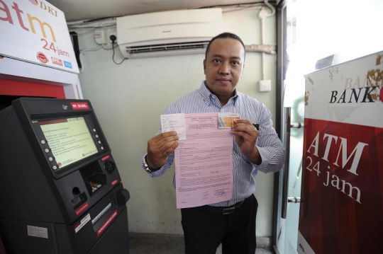 Pembayaran denda derek parkir liar melalui ATM