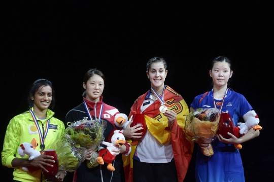 Carolina Marin, wanita Spanyol yang juara dunia bulutangkis