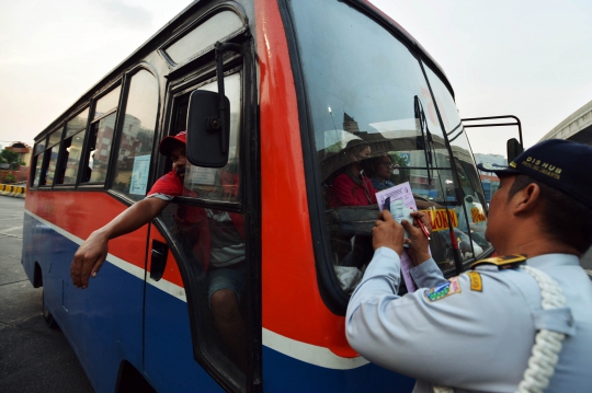 Polisi gelar operasi gabungan di Terminal Blok M