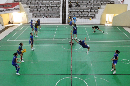 Intip persiapan atlet sepak takraw wanita jelang Asian Games