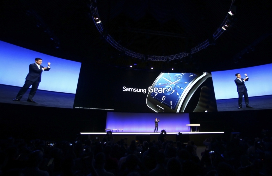 Presiden Samsung perkenalkan Galaxy Note 4 terbaru di Jerman