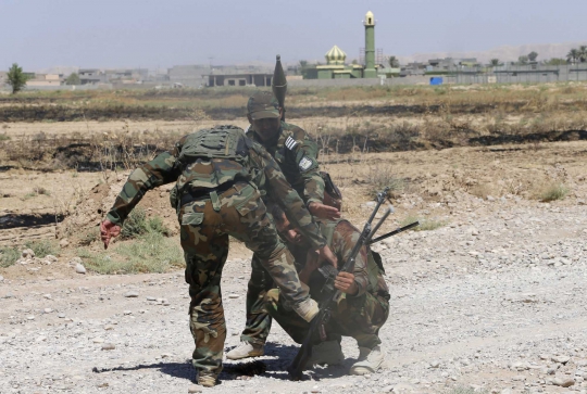 Sengitnya pertempuran pasukan Kurdi lawan ISIS di Buyuk Yeniga