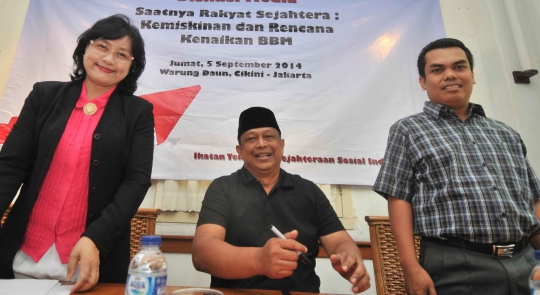 Diskusi 'Kemiskinan dan Rencana Kenaikan BBM'
