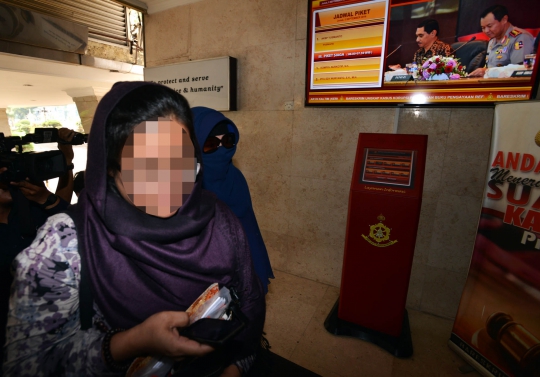 Korban pelecehan Gubernur Riau datangi Bareskrim Mabes Polri