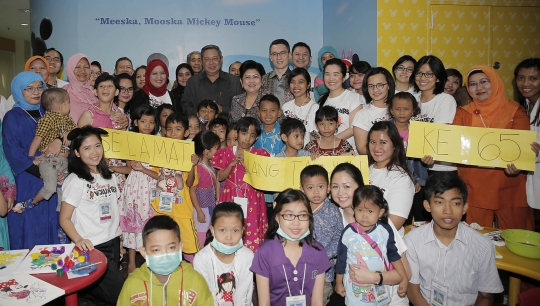 Presiden SBY resmikan Pusat Kesehatan Ibu dan Anak RSCM Kiara