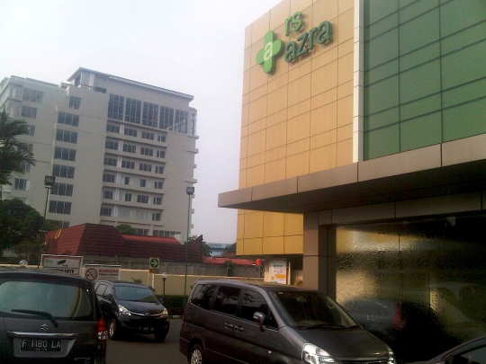 Ini lokasi bunuh diri pasien bertubuh gemuk di RS Azra