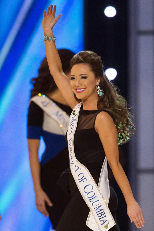 Cantiknya para kontestan Miss America 2015